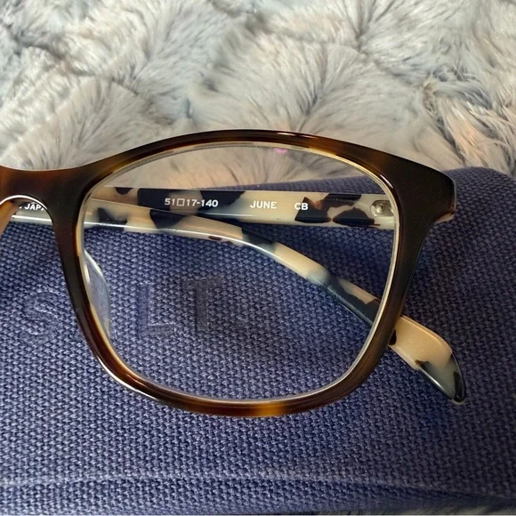 SALT. Optics June Frames in Chestnut Bisque Women’s Tortoise - Picture 8 of 10